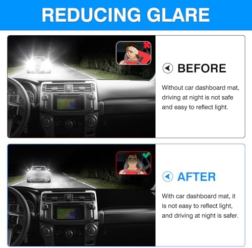 Autorder Dashboard Cover Mat for 2010-2021 2022 2023 2024 Toyota 4Runner - Image 4