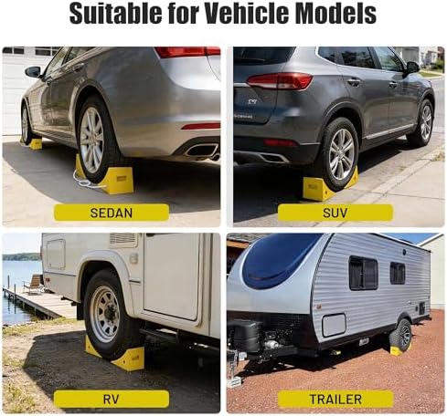 Yescom Trailer Wheel Chocks - Image 3