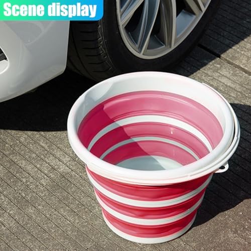 ZIMISI Car Collapsible Bucket, 10L 2.6 Gallon Foldable Car Wash Bucket - Image 6