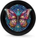 Spare Tire Cover for RV Trailer, Butterfly Black Tire Covers Universal Fit for by Unknown