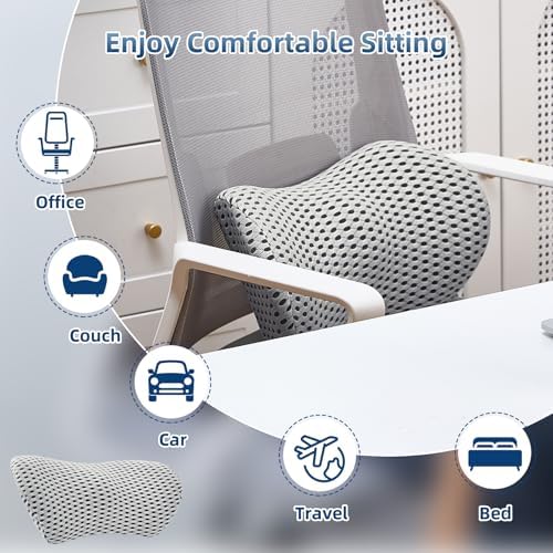 Lumbar Pillow, Memory Foam Lumbar Support Pillow - Image 6