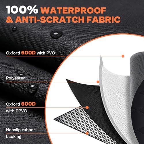 IVY&LANE SUV Cargo Liner for Dogs, Waterproof Trunk Cover Dog Car Seat Mat for - Image 3