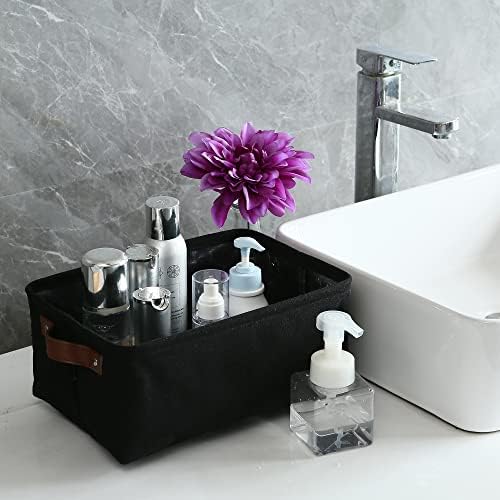 Hinwo 7.9L Compact Canvas Storage Bin - Image 3