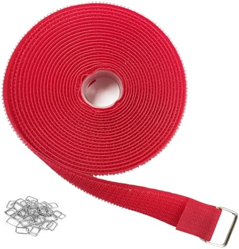 YMCRLUX 1"x16ft Hook and Loop Straps by YMCRLUX
