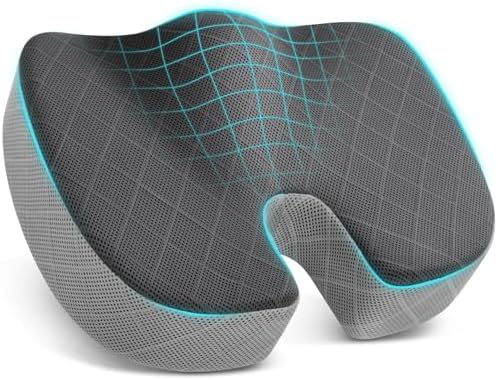 TushGuard Memory Foam Office Chair Seat Cushion by TushGuardSeatCushonsPillows