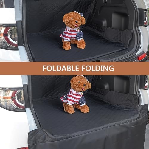 SUV Cargo Liner for Dog Heavy Duty Polyester Pet Trunk Cargo Cover Dog Car Seat - Image 5