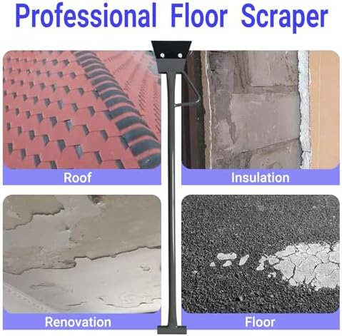 Heavy duty 7 inch scraper demolition scraper tile clips remover ice scraper - Image 6