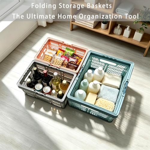Collapsible Plastic Storage Crate - Image 4