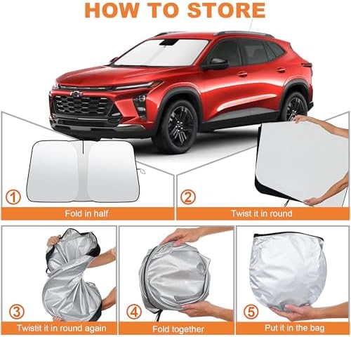 Foldable Front Windshield Sunshade fit - Image 5