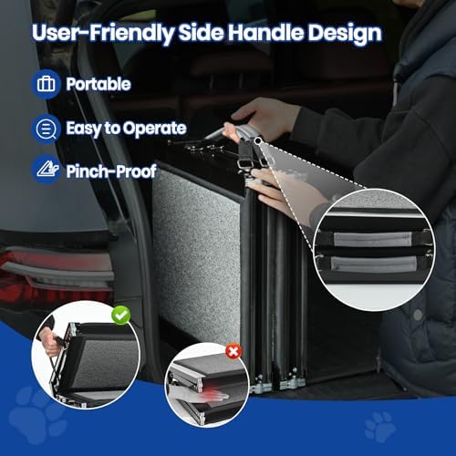 Dog Ramp for Car, Pawlify 71" x 17.3" Dog Ramps for Large Dogs - Image 4