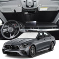 Windshield Sunshade for Mercedes E-Class Sedan 2017-2023 Sun Shade by ZOIBVCARSUNSHADE