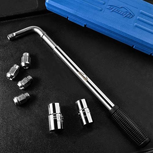 EPAuto Telescoping Lug Wrench, Wheel Wrench, CR-V Sockets - Image 3