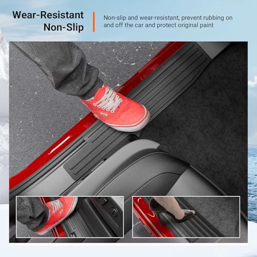 powoq Interior Door Sill Protector Compatible - Image 4