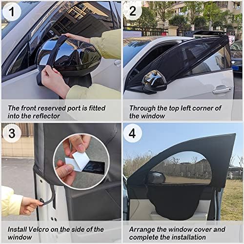 Upgrade Stretchable&Breathable SUV Car Window Shade - Image 5
