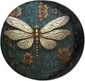 Delerain Spare Tire Cover Gold Dragonfly Wheel Covers Sun Protection Waterproof by Delerain