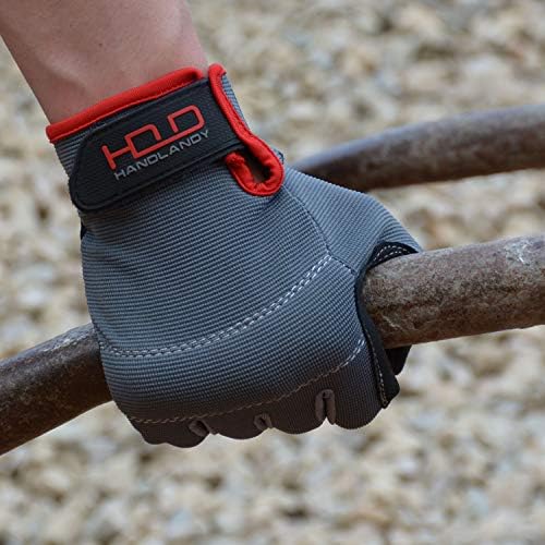 HANDLANDY Work Gloves for Men & Women, Utility Mechanic Working Gloves Touch - Image 5
