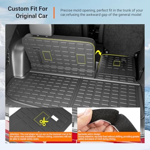 powoq Cargo Mat Backrest Mat Compatible - Image 2