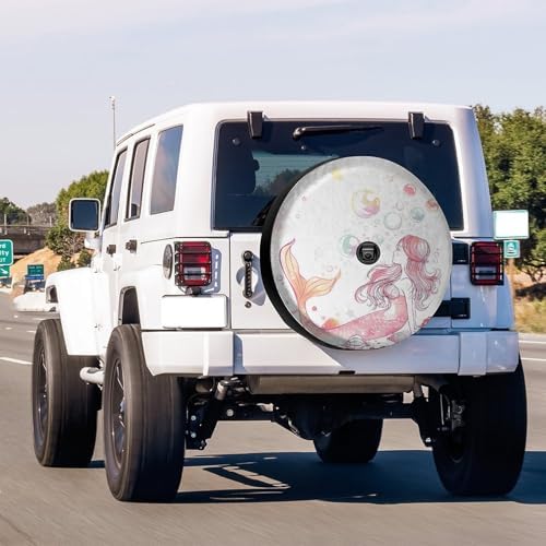 Lovely Mermaid Shells Spare Tire Cover - Image 2