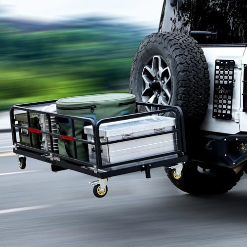 Garvee Foldable Hitch Mount Cargo Carrier - Image 5