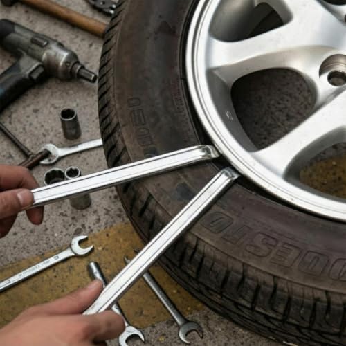 Zonon 4 Pcs 12 Inch Tire Spoons Iron Heavy Duty Tire Changing Tool Levers Bar - Image 4