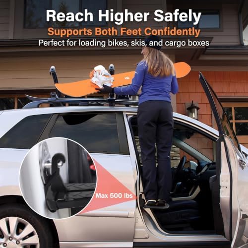 2PCS Car Door Step for Car Roof Access - Image 6