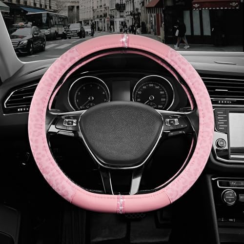 Road Comforts Leopard Steering Wheel Cover by RoadComforts