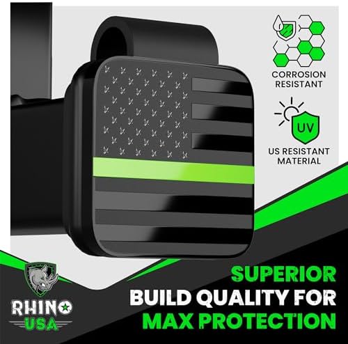 Rhino USA American Flag Trailer Hitch Cover - Image 4