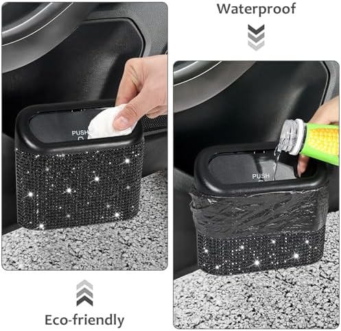 Accmor Bling Car Trash Can - Image 5