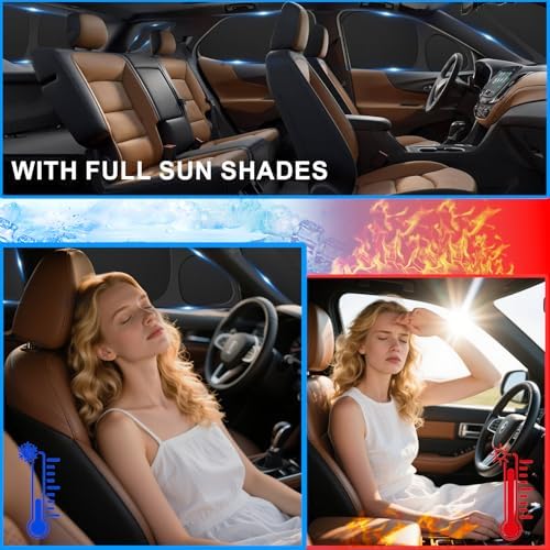 KMF 8pcs Thicken Sun Shades for Honda Odyssey Elite 2018-2024 Accessories - Image 2