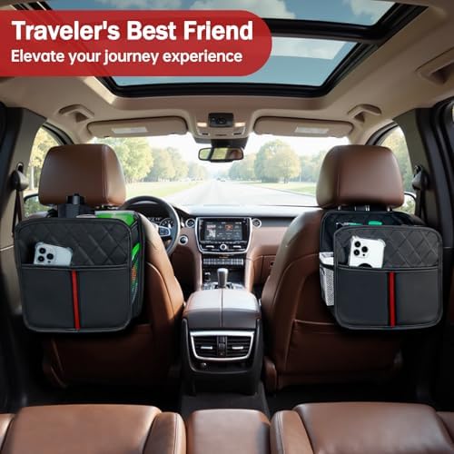 Back of Seat Car Organizer and Storage, Backseat Organizer, 1 Pack - Image 4