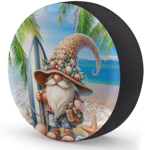 Beach Gnome Spare Tire Cover Dust-Proof Wheel Protector - Image 2