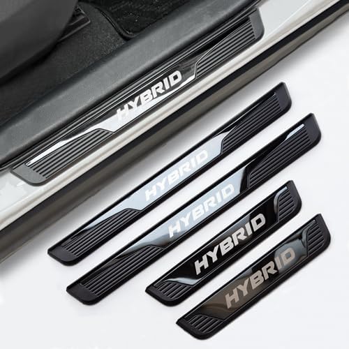 Door Sill Protector for Car Hybrid Trim by DREOOCAR