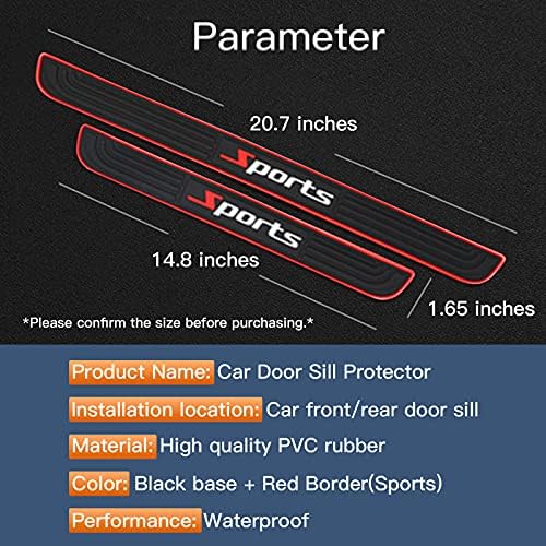 Door Sill Plate Protectors for Car - Image 2