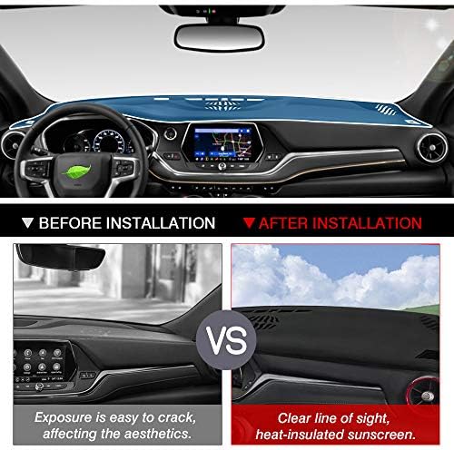 Autorder Dashboard Cover Mat for 2019-2025 2026 Chevy/Chevrolet Blazer - Image 3