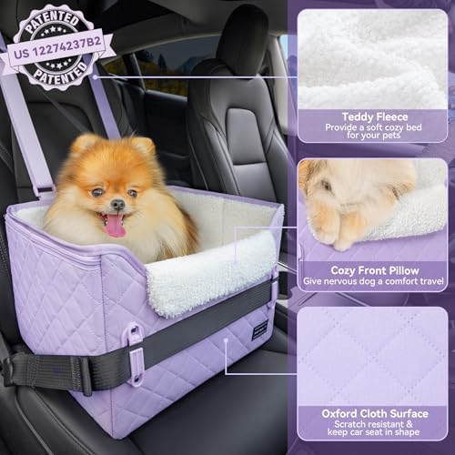 PETSFIT Dog Car Seats for Small Dogs – Patented Safety Buckles – Safety Tether - Image 5