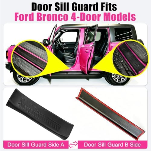 Door Sill Guard for Ford Bronco 4 Door 2021-2026 - Image 2