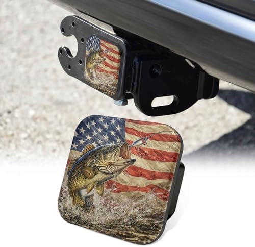 Trailer Hitch Cover 2 Inch Square Receiver Hitch Cover Rubber Tube Plug by Unknown