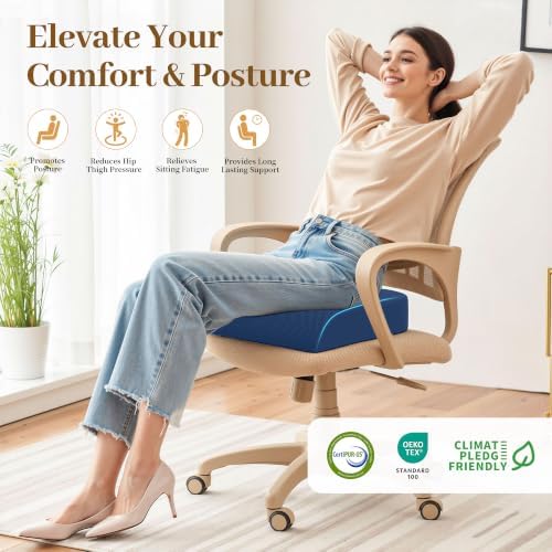 TranquilRelax Memory Foam Seat Cushion - Image 6