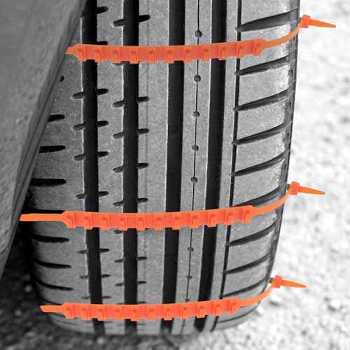 Xmas Snow Tire Chain 10pcs Nylon Anti-skid Mud Tire Belt - Image 3