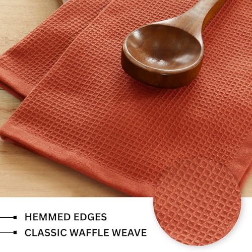 PurpleEssences Solid Kitchen Cloths, Dish Towel 15x25 Set of 6 - Image 3