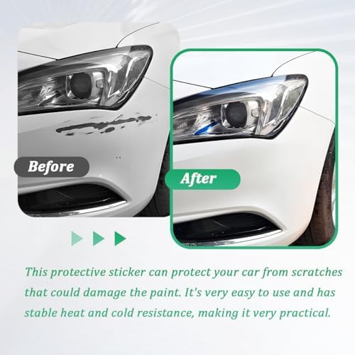 Car Door Edge Protector, 1.18In x 33Ft Anti-Collision Transparent Invisible - Image 5