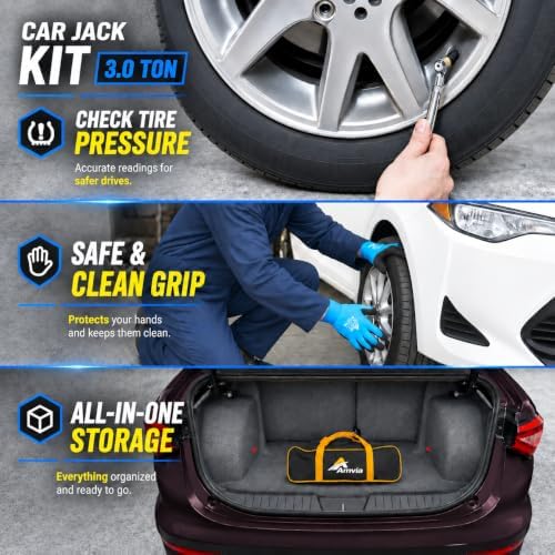 Car Jack Kit 3 Ton Scissor Jack - Image 7