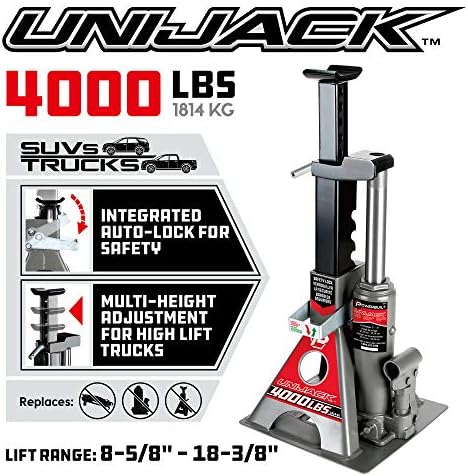 Powerbuilt 2 Ton UniJack Combination Hydraulic Bottle Jack / Jackstand in 1 Unit - Image 2