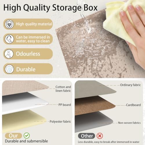 Yawinhe Fabric Storage Boxes - Image 5