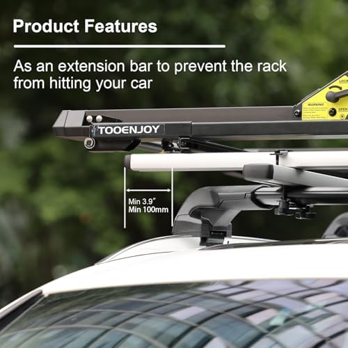 TOOENJOY Heavy-Duty Kayak Lift Assist Roof Rack, 100 LBS Capacity Kayak Canoe - Image 6