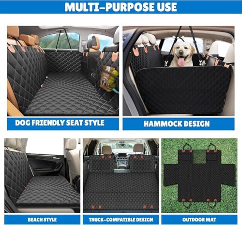 Dog Seat Cover for BackSeat， Car Dog Seat - Image 5