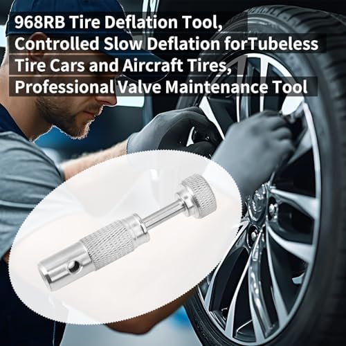 968RB Valve Stem Removal & Installation Tool | Rapid & Safe Deflation | Fits - Image 4