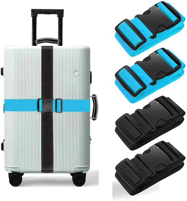 BILIONE Luggage Straps for Suitcases by BILIONE