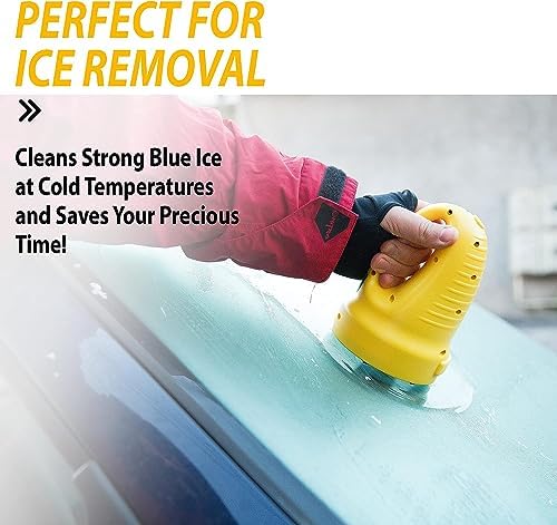 ZONETECH Electric Snow Ice Scraper USB Rechargeable 2-Pack - Image 6