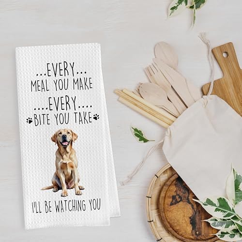 Gqtt Labrador Retriever Dish Towels Set - Image 3